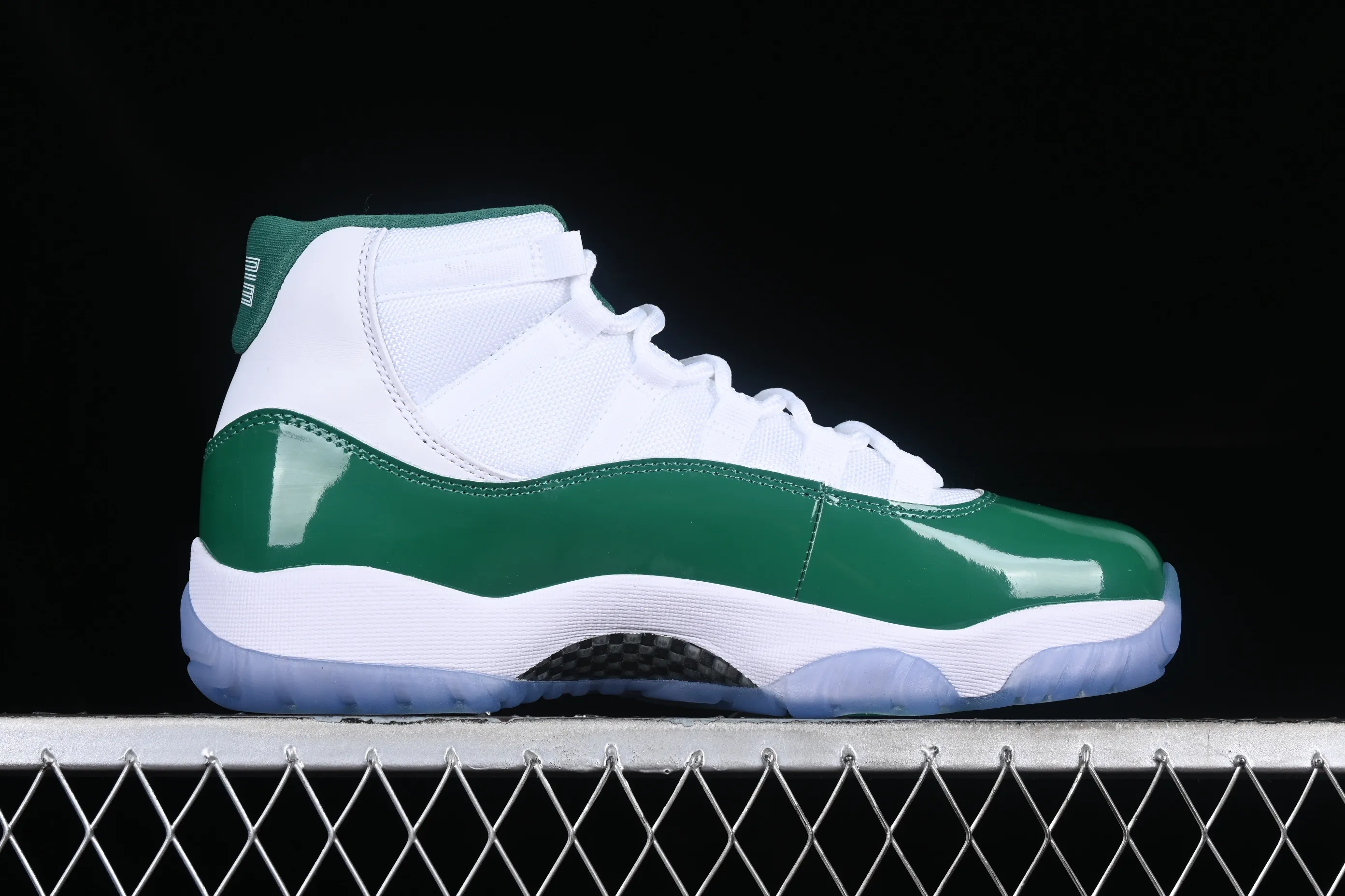 All categories Air Jordan Jordan series basketball shoes Air Jordan 11 Air Jordan 11 Retro "White And Green" AJ11 Joe 11 patent leather white and green CT8012-113